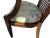 Brown Vintage Traditional Cane Barrel Back Accent Armchair For Sale - Image 8 of 12