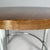 Wood Italian Bauhaus Round Coffe Table in Wood and Metal, 1930s For Sale - Image 7 of 17