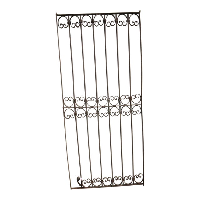 Antique Victorian Iron Gate # 354 For Sale