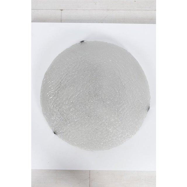 Vintage Glass Ceiling Lamp For Sale - Image 5 of 7