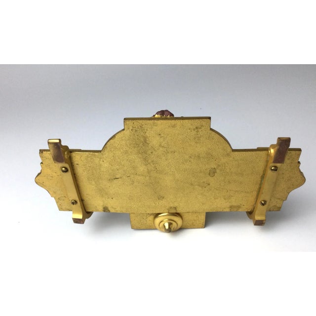 French 19th Century Gilt Bronze French Inkwell For Sale - Image 3 of 10