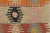 1970s Vintage Turkish Handmade Wool Cotton Orange Kilim Rug For Sale - Image 11 of 11