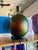 Vintage Fine Art Lamps Iridescent Metal Spherical Table Lamp Dimmer For Sale - Image 14 of 15