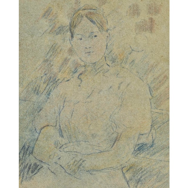 Berthe Morisot, Sitting Girl, 1918, Lithograph For Sale - Image 4 of 10