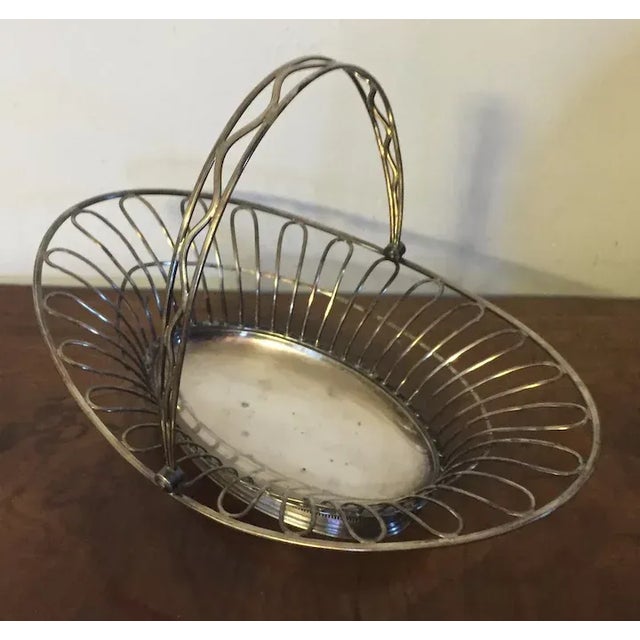 Antique Late 18th Century English George III Old Sheffield Silver Bread Basket For Sale In New York - Image 6 of 13