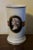 Antique 19th Century Old Paris Porcelain Cylinder Mantel Vase With Neoclassical Portrait Cameo For Sale - Image 4 of 12