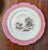 French 19th Century Pair of Pink and Gold Decorative Wall Plates With Grisaille Scenes For Sale - Image 3 of 12