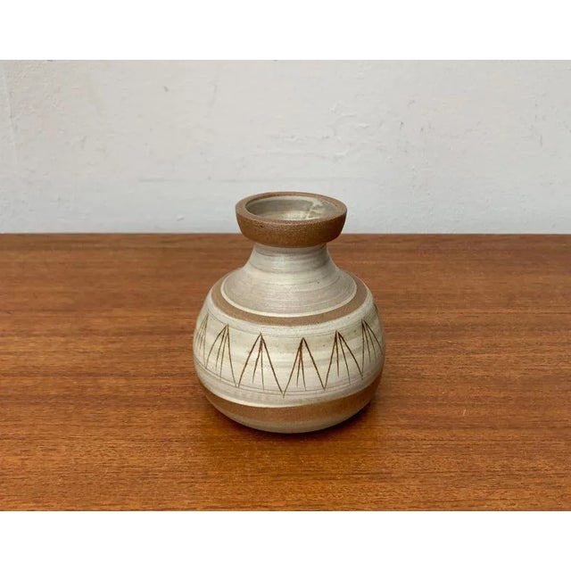 Mid-Century Danish Studio Pottery Vase in Stoneware by Noomi Backhausen for Søholm, 1960s For Sale - Image 11 of 13