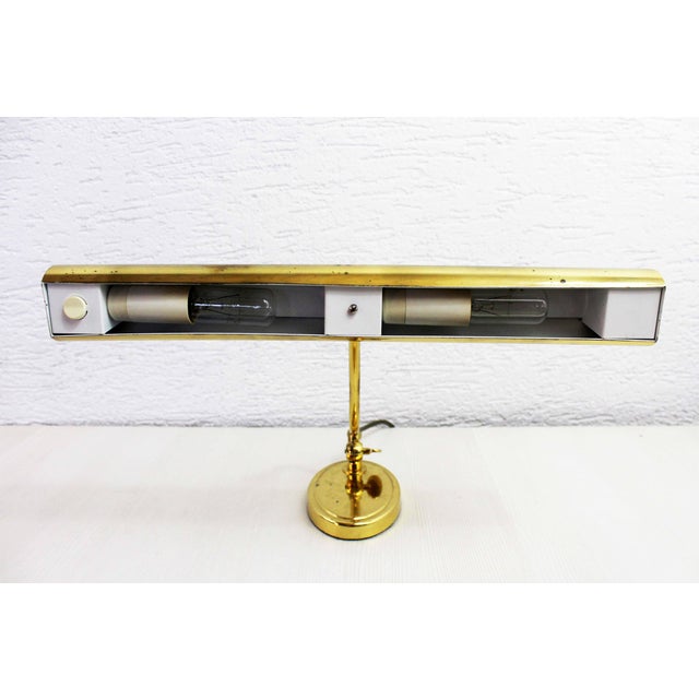 Classical Style Brass Desk Lamp, 1970s For Sale - Image 13 of 14