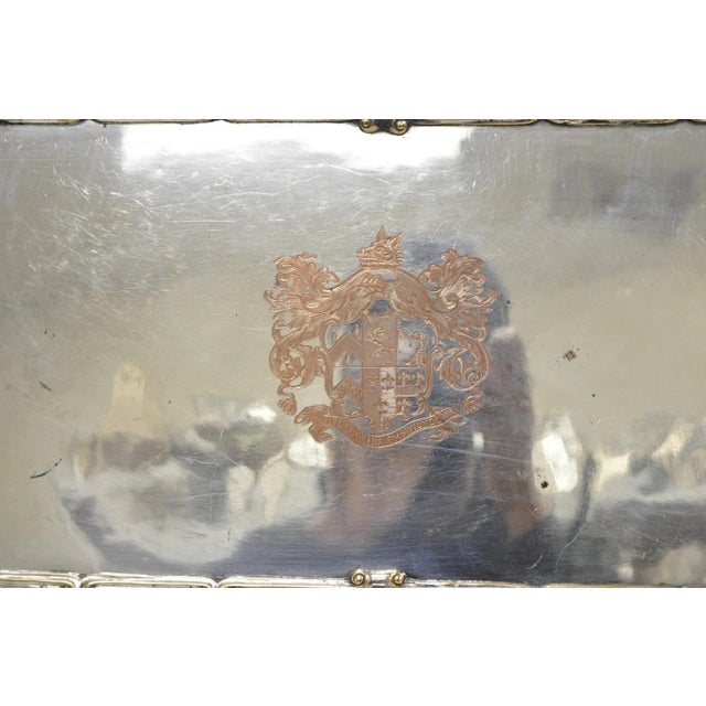 Late 19th Century French Renaissance Bacchanal Scene Silver Plated Bacchus Figural Platter Tray For Sale - Image 15 of 18