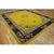 Antique Chinese Peking rug, size: 9'0" x 11'6". Antique Peking Chinese Floral Medallion Yellow 1920s Rug, Circa Date:...