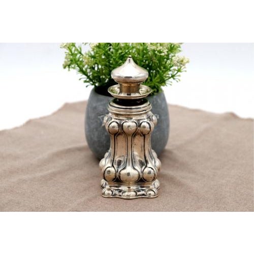 Metal Silver Pot for Extreme Unction with Reliefs and Friezes For Sale - Image 7 of 7