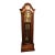 Howard MillerTriple-Chime Grandfather Clock — Burl Walnut Case For Sale