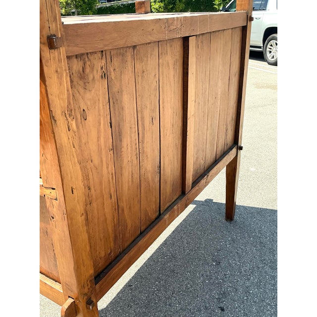 Vintage Indonesian Teak Cabinet For Sale In West Palm - Image 6 of 12