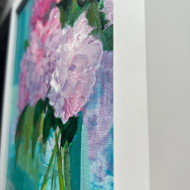 Open Up My Heart, Original Painting by Julia Lawing, Framed For Sale In Charlotte - Image 6 of 10