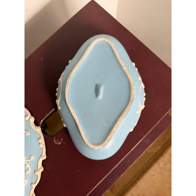 Rococo Porcelain Lidded Trinket Dish For Sale - Image 6 of 7