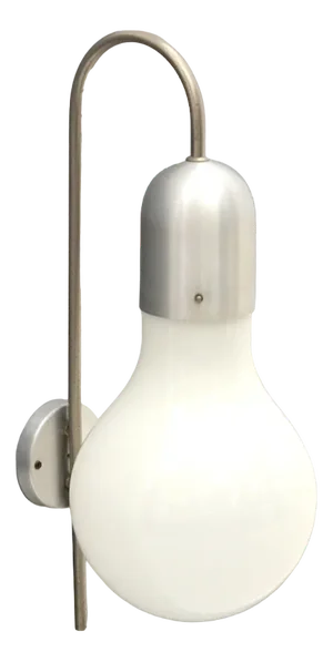 Wall Lamp with Glass Diffuser from Stilux Milano, 1960s