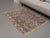 Islamic 1970s Vintage Handmade Wool Cotton Blue Area Rug For Sale - Image 3 of 11