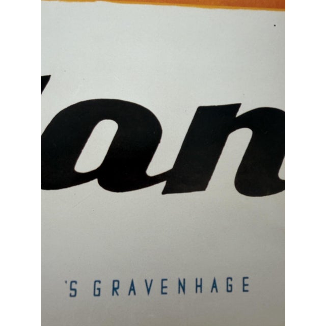 Paper Tatraplan Poster in the style of Jan Laviesm, Holland, 1992 For Sale - Image 7 of 8