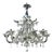 Romantic Venetian Floral Murano Glass Chandelier by Simoeng for Simoeng For Sale