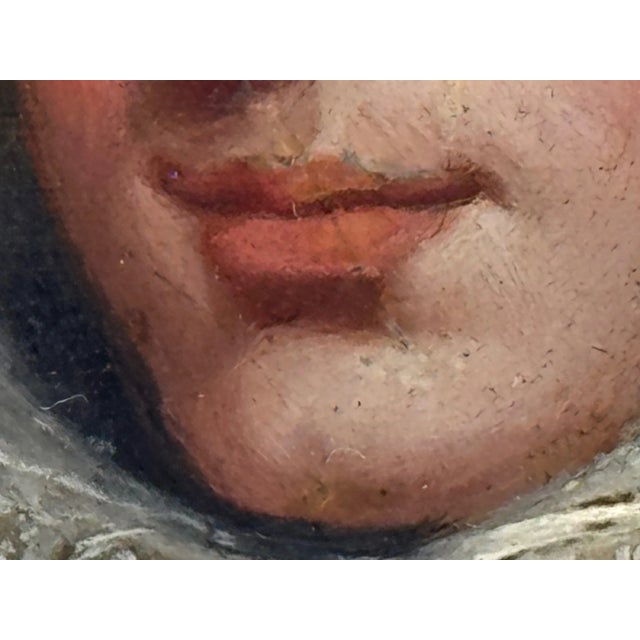 Historic Oil Painting England’s Lost Heir: Henry Frederick, Prince of Wales in Ceremonial Armour Wearing Order of the Garter After Isaac Oliver C1840 For Sale - Image 17 of 18