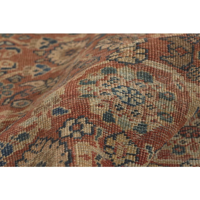 Antique Persian Mahal Rug, 08'02 X 11'08 For Sale In Dallas - Image 6 of 10