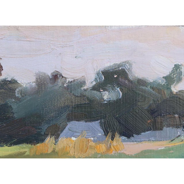 Realism Ukrainian Impressionism Oil Painting: River Landscape, Sokolovsky (1981) 21-29 For Sale - Image 3 of 6