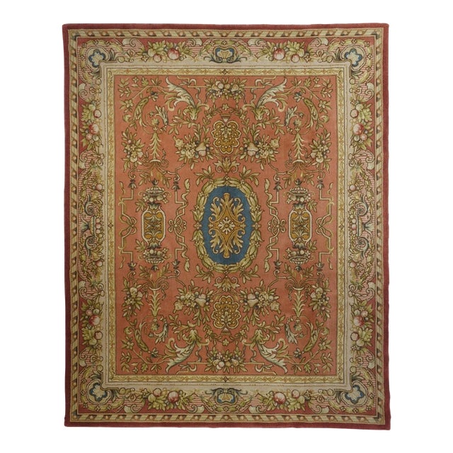 Savonnerie Rug 7'10'' X 10' For Sale