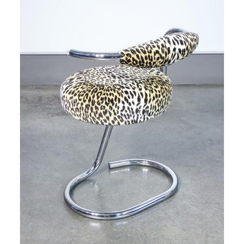 Textile Cobra Chairs by Giotto Stoppino, 1970s, Set of 2 For Sale - Image 7 of 18