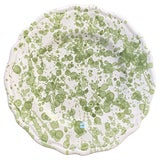 Image of Medium Plate with Green Spots from Popolo For Sale
