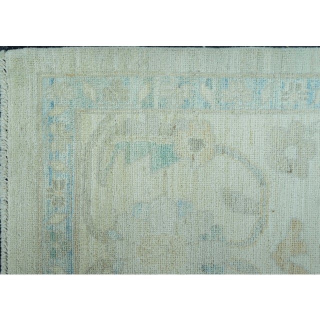 Turkish Oushak Rug 9'9" x 13'9" #20520 For Sale - Image 4 of 8