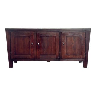 Ethan Allen Oak Horizon Credenza / Sideboard For Sale