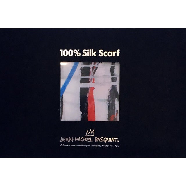 Jean Michel Basquiat Jean-Michel Basquiat Silk Scarf For Sale - Image 4 of 7