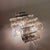 Gray Large Italian Wall Sconce from Zero Quattro, 1970s For Sale - Image 8 of 14