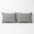 Turkish Wool Lumbar Rug Pillow Cover 16'' X 23'' - Set of Two For Sale - Image 4 of 4