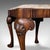 Brown Antique Queen Anne Revival Dressing Stool, English, Needlepoint, Victorian, 1870 For Sale - Image 8 of 10