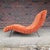Adrian Pearsall for Craft Associates Iron Base Wave Chaise in Elitis Fabric Fully Restored For Sale In Cleveland - Image 6 of 12