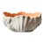 Vintage Hand Cast Scallop Shell Cachepot For Sale
