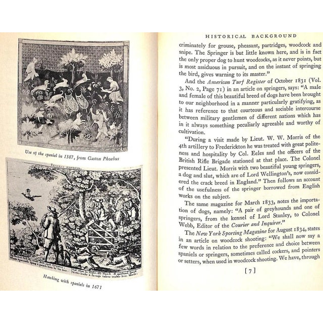 "The English Springer Spaniel in America" 1932 Ferguson, Henry Lee For Sale - Image 4 of 12