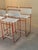 Amazing set of Spaghetti bar stools in a lovely vintage red color. The set is in absolute perfect condition with very...