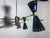 The chandelier has various joints, the rods can be oriented, the cones can be rotated European Plug (up to 250V).The...