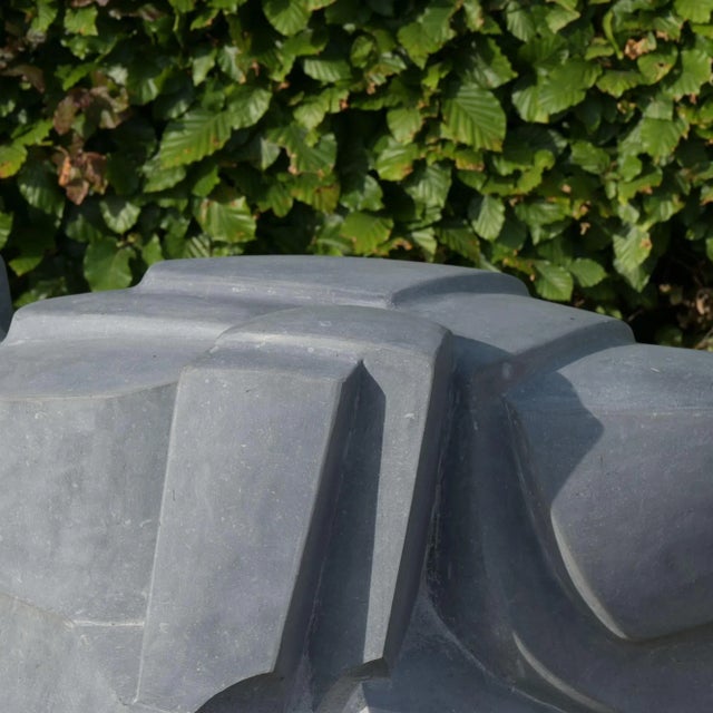 Jan Keustermans, Abstract Sculpture, Belgian Blue Stone For Sale - Image 3 of 14