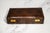Rare Antique English Shagreen Vanity Set c.1920, Goldsmiths & Silversmiths London, 5-Piece Boxed Dressing Set Brushes Mirror For Sale - Image 15 of 15