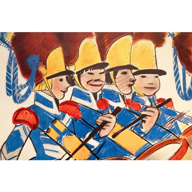 Art Deco 1922 Swedish Art Deco Poster, Barnens Dag (Children's Day) For Sale - Image 3 of 7