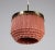 Brass and silk fringes. Produced by Hans-Agne Jakobsson, Markaryd, Sweden, 1960s. Measures: Diameter 28 cm. Height is...