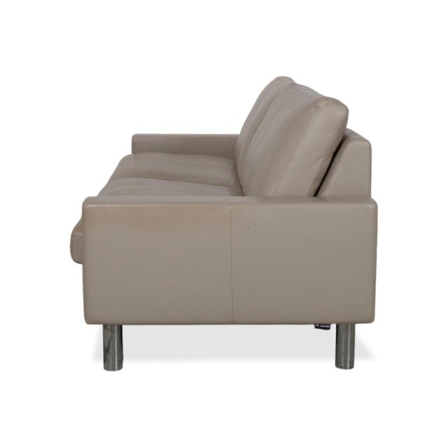 Erpo CL 500 Three-Seater Sofa in Leather For Sale - Image 11 of 12