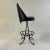 1960s Mid-Century Wrought Iron & Black Leatherette Daystrom Barstools - Set of 4 For Sale - Image 10 of 13