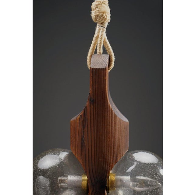 Glass Pendant Lamp from Temde For Sale - Image 7 of 16