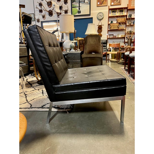 1960s Vintage Florence Knoll Living Room Model 65 Chrome Original