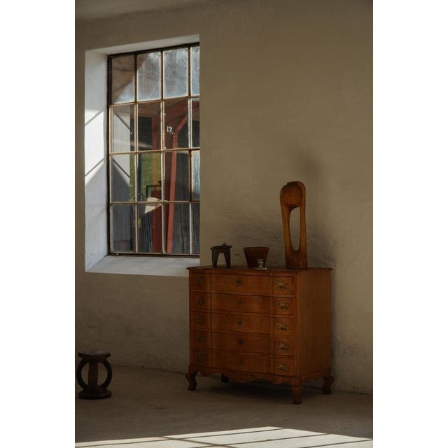 Mid-Century Modern Danish Chest of Drawers in Oak by Henning Kjærnulf, 1960s For Sale - Image 14 of 18